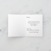 Ihre Weihnachtskarte Feiertagskarte (Innenseite)