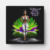 Ihre Weisheit Ausrichtung Tabletop Plaque mit Ease Fotoplatte (Vorderseite)