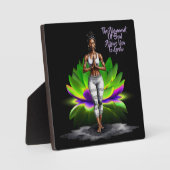 Ihre Weisheit Ausrichtung Tabletop Plaque mit Ease Fotoplatte (Vorderseite)