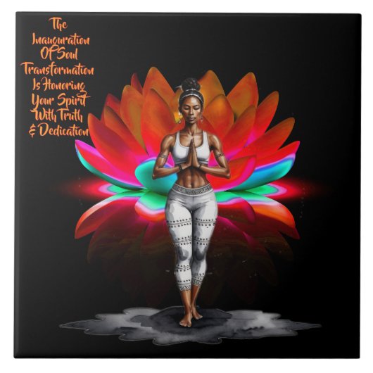 Ihre Weisheit Einweihung Keramik Tile Fliese (Vorderseite)