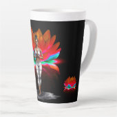 Ihre Weisheit Einweihung Latte Tasse (Rechte Ecke)