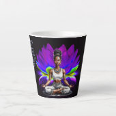 Ihre Weisheit Emerging Latte Tasse (Vorderseite)