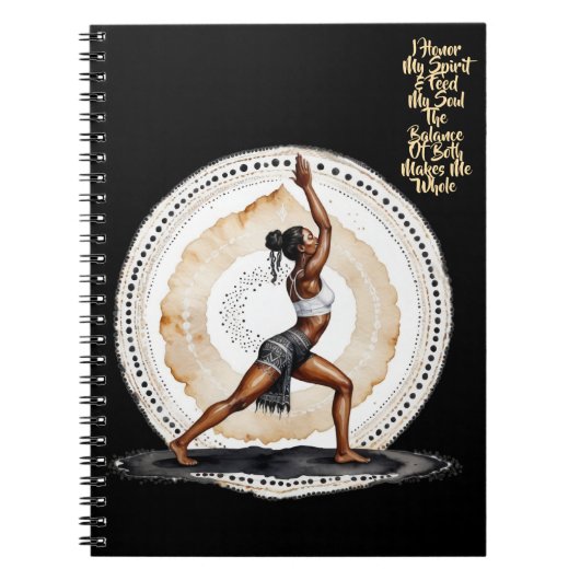 Ihre Weisheit ich ehre Spiral Foto Notebook Notizblock (Vorderseite)