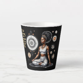 Ihre Weisheit selbst regiert Latte-Tasse Milchtasse