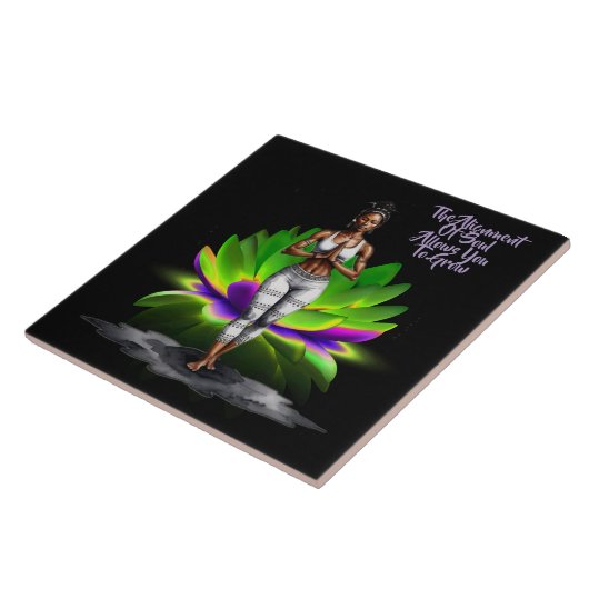 Ihre Weisheit Soul Alignment Keramik Tile Fliese (Seite)