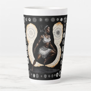 Ihre Weisheit spiritueller Krieger Latte Tasse