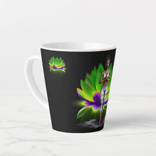 Ihre Weisheitsangleichung Latte-Tasse Milchtasse (Linke Ecke)