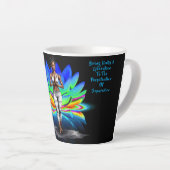 Ihre Weisheitsbefreiung Latte Tasse (Rechte Ecke)
