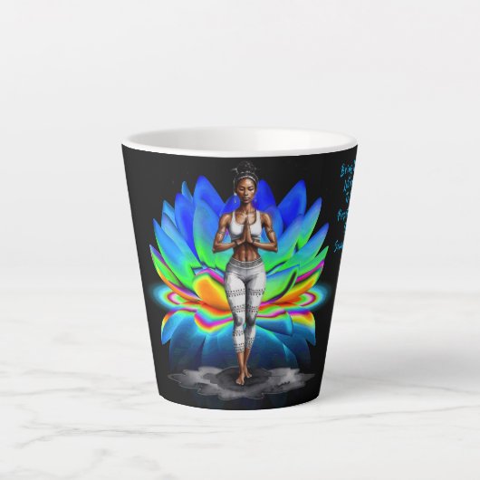 Ihre Weisheitsbefreiung Latte Tasse (Vorderseite)