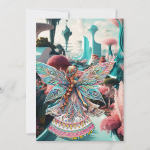 Ihre Welt der Magischen Wunder Dankeskarte