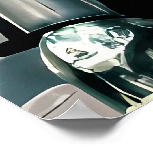 Ihre Weltraumkarriere - Ken Gage Art Poster (Ecke)