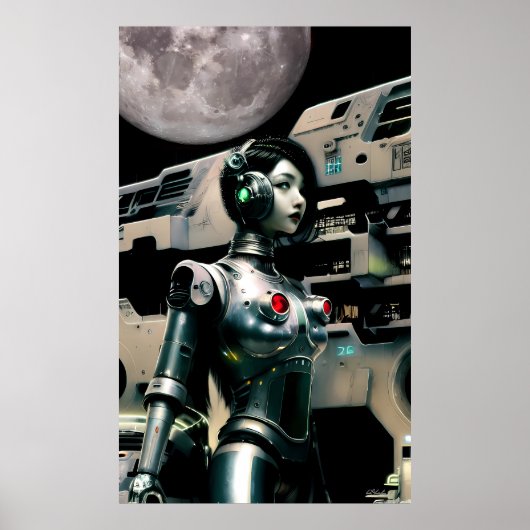 Ihre Weltraumkarriere - Ken Gage Art Poster (Vorne)