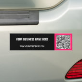 Ihre Werbe-QR-Code-Aufkleber für Unternehmen Autoaufkleber (Auf Auto)