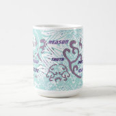 Ihre Werte Elegante Moderne Tasse (Mittel)