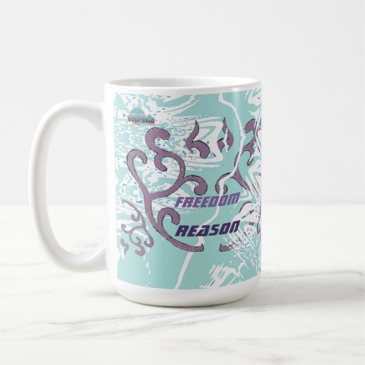 Ihre Werte Elegante Moderne Tasse (Links)