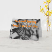 Ihre wertvolle Freiwilligenperspektive Karte (Gelbe Blume)