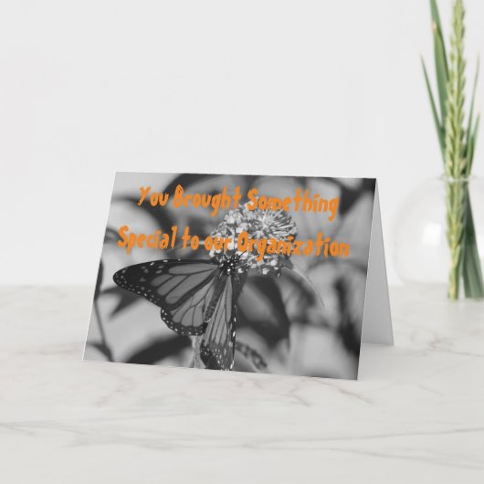 Ihre wertvolle Freiwilligenperspektive Karte (Vorderseite)