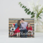 Ihre Wintergrusskarte Feiertagspostkarte (Stehend Vorderseite)