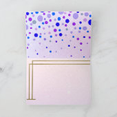 Ihre Worte auf Science Fiction Gruß Karte (Innenseite)