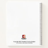 Ihre Worte Beruhigen Journal Spiral Notebook Notizblock (Rückseite)