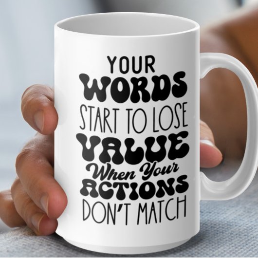 Ihre Worte Motivierend Kaffeeliebhaber Geschenk Kaffeetasse