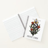 Ihre Wunden in ein WeisheitsNotebook verwandeln Notizblock (Innenseite)