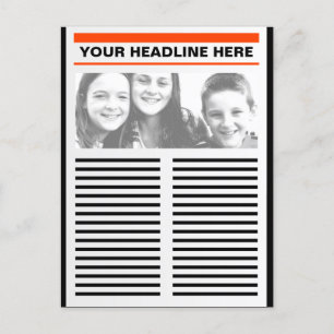 Ihre Zeitung Postkarte