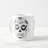 "Ihre" Zuckerschädel-Tasse Kaffeetasse (Vorderseite Links)