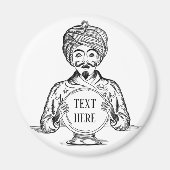 Ihre Zukunft "Text anpassen"  Magnet (Vorne)