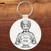 Ihre Zukunft "Text anpassen" Schlüsselanhänger (Vorderseite)