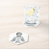 Ihre Zukunft "Text anpassen" Untersetzer (Vor Ort)