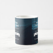 Ihre Zukunft wird durch das geschaffen, was Sie he Kaffeetasse (Mittel)