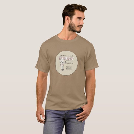 Ihre Zustimmung T-Shirt (Vorne ganz)