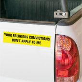 IHRE ZUVERLÄSSIGEN ÜBERZEUGUNGEN AUTOAUFKLEBER (Auf Lkw)