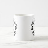 Ihren Anfangsnamen oder Ihren eigenen Textmechanis Kaffeetasse (Mittel)