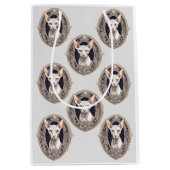 Ihren eigenen Text hinzufügen Mittlere Geschenktüte (Vorderseite)