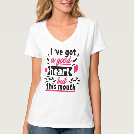 Ihren eigenen -V-Neck-T - Shirt behalten oder erst (Vorderseite)