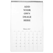 Ihren spanischen Single-Kalender anpassen Kalender (Mär 2027)