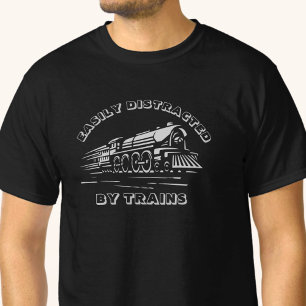 Ihren TEXT hinzufügen - Leicht ablenkbar durch Da T-Shirt