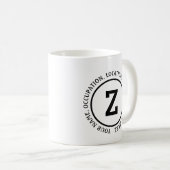 Ihren ursprünglichen Namen und andere Details hinz Kaffeetasse (VorderseiteRechts)