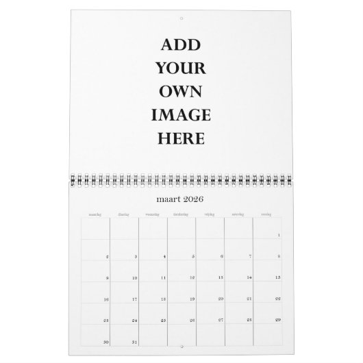 Ihren Zweitkalender 2025 anpassen Kalender (Mär 2026)