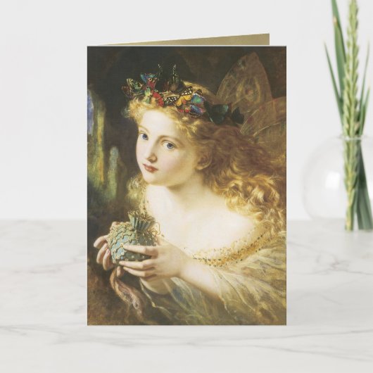 Ihrer Fee gemacht von den schönen Sachen Karte (Vorderseite)