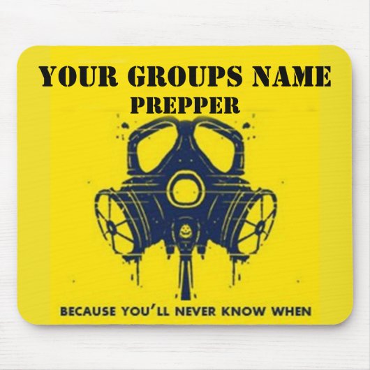 IHRER GRUPPENNAME MOUSEPAD (Vorne)