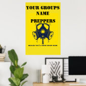 IHRER GRUPPENNAME POSTER (Heimbüro)