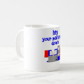 Ihrer Maschine unten Kaffeetasse (Vorderseite Links)