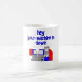 Ihrer Maschine unten Kaffeetasse (Mittel)