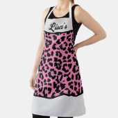 IHRER NAME Leopard Print Schürze (InSitu)