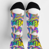 IHRER NAME Phantastisch Crew Socken personalisiere (Oben)