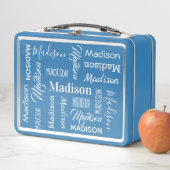 IHRER Name Wiederholte benutzerdefinierte Lunchbox (Beispiel)