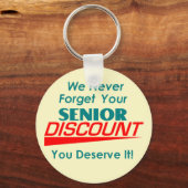 IHRER Schlüsselanhänger für Seniorenrabatte (Vorderseite)